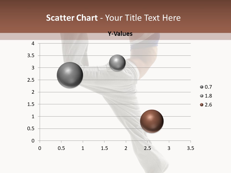 Action Woman Dancer PowerPoint Template