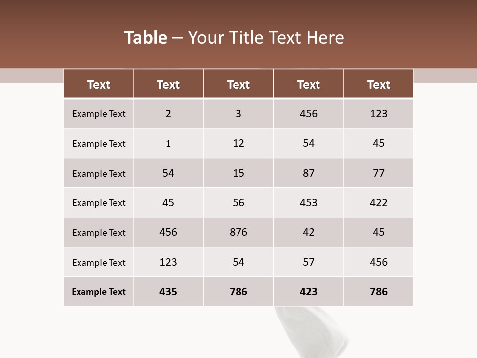 Action Woman Dancer PowerPoint Template