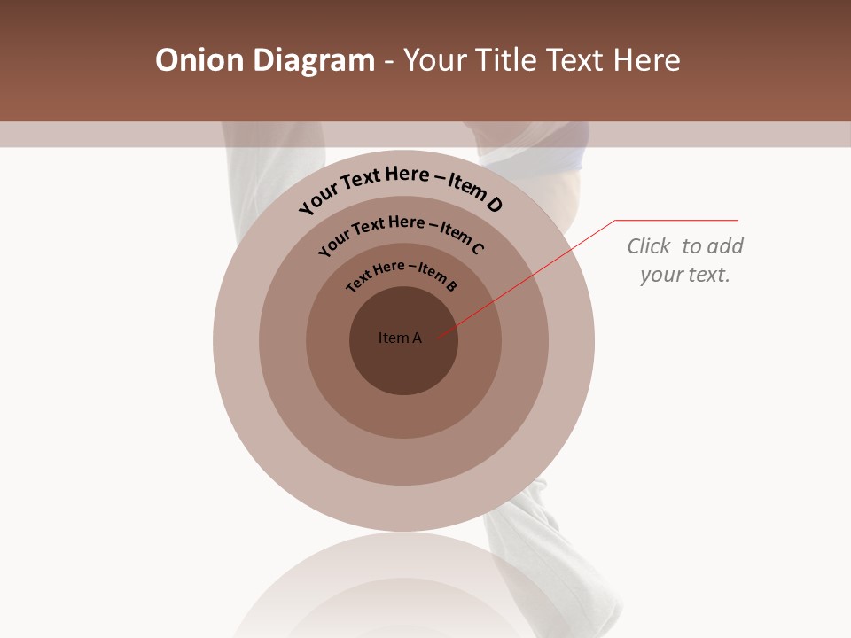 Action Woman Dancer PowerPoint Template