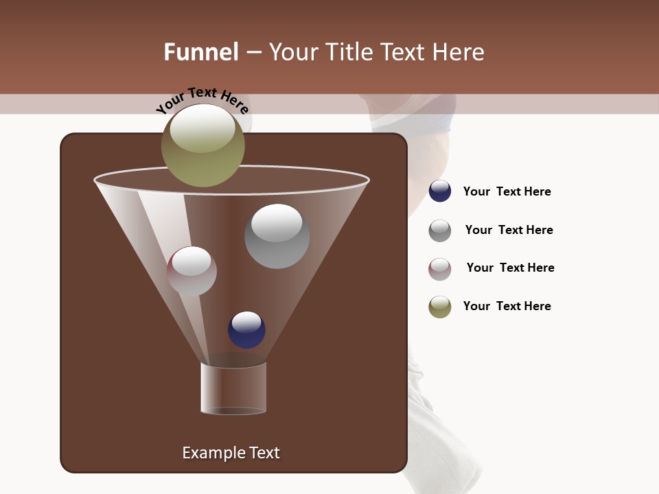Action Woman Dancer PowerPoint Template