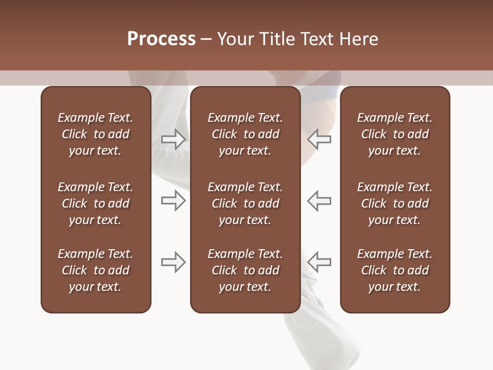 Action Woman Dancer PowerPoint Template