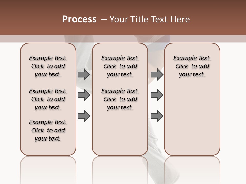 Action Woman Dancer PowerPoint Template