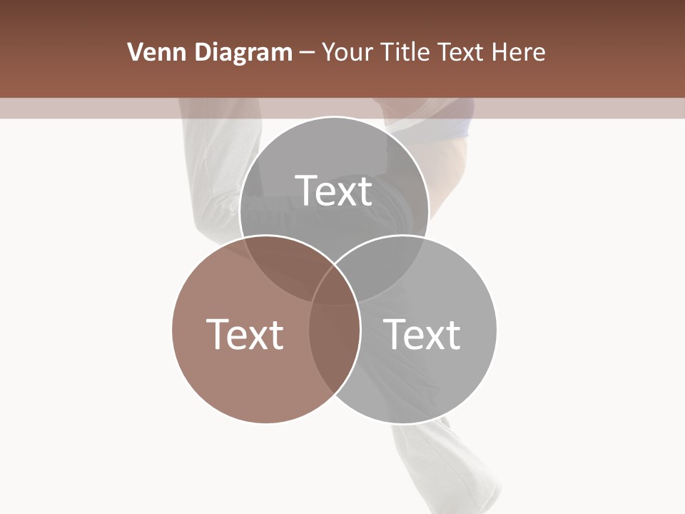 Action Woman Dancer PowerPoint Template