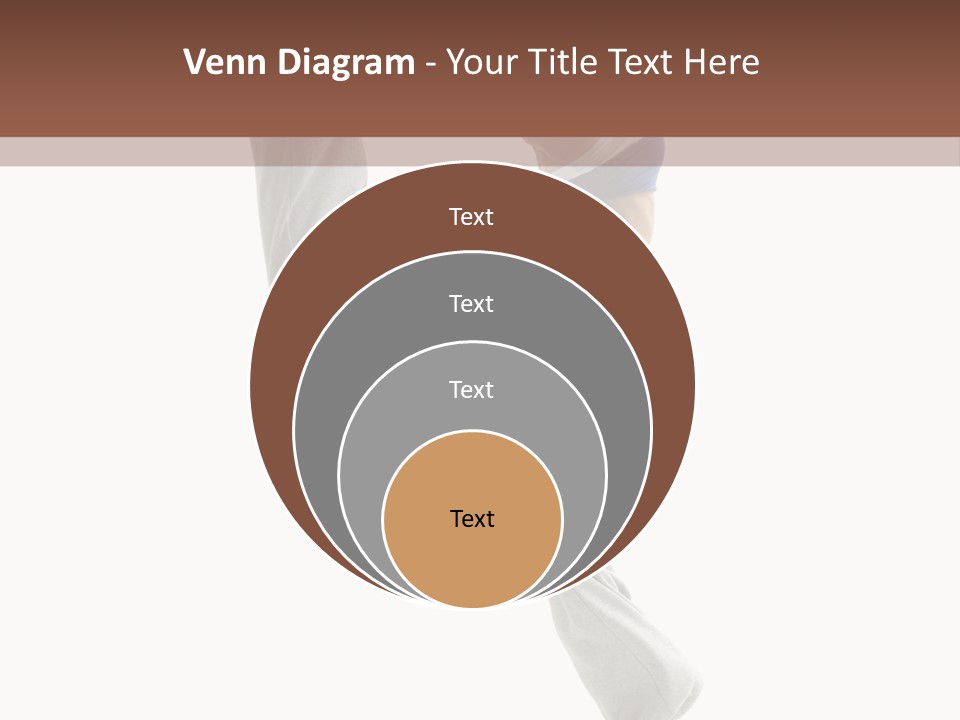 Action Woman Dancer PowerPoint Template