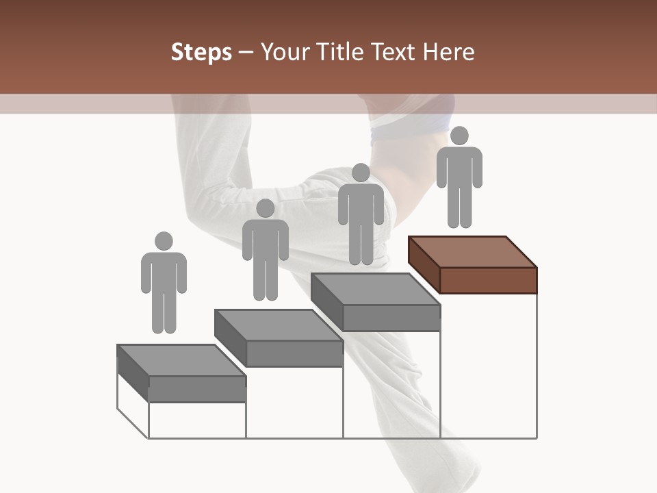 Action Woman Dancer PowerPoint Template