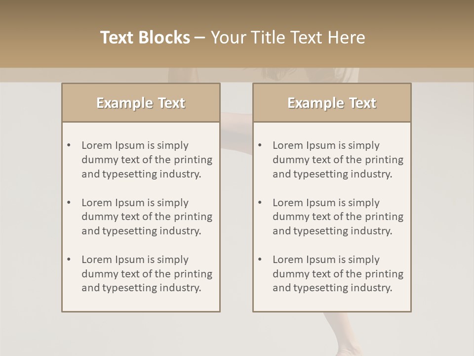 A Woman In A White Shirt And Black Shorts Is Doing A Trick PowerPoint Template