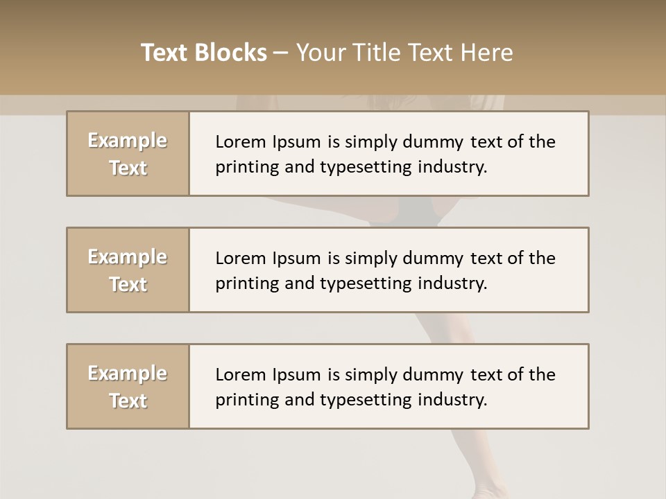 A Woman In A White Shirt And Black Shorts Is Doing A Trick PowerPoint Template