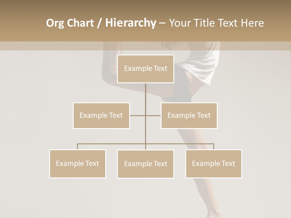 A Woman In A White Shirt And Black Shorts Is Doing A Trick PowerPoint Template