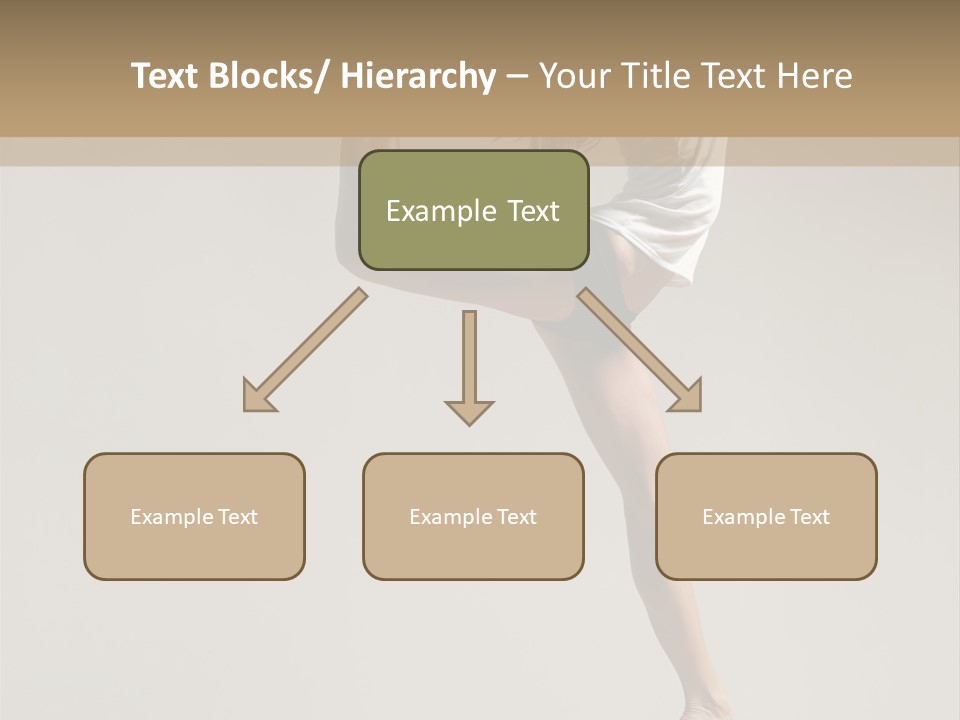 A Woman In A White Shirt And Black Shorts Is Doing A Trick PowerPoint Template