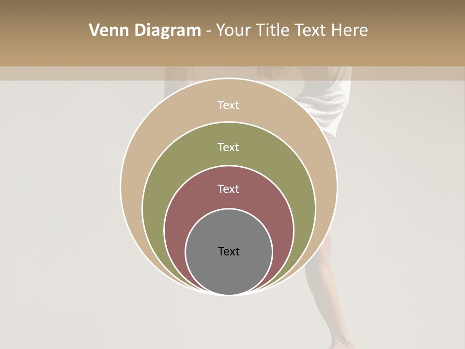 A Woman In A White Shirt And Black Shorts Is Doing A Trick PowerPoint Template