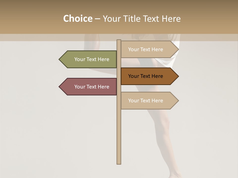 A Woman In A White Shirt And Black Shorts Is Doing A Trick PowerPoint Template