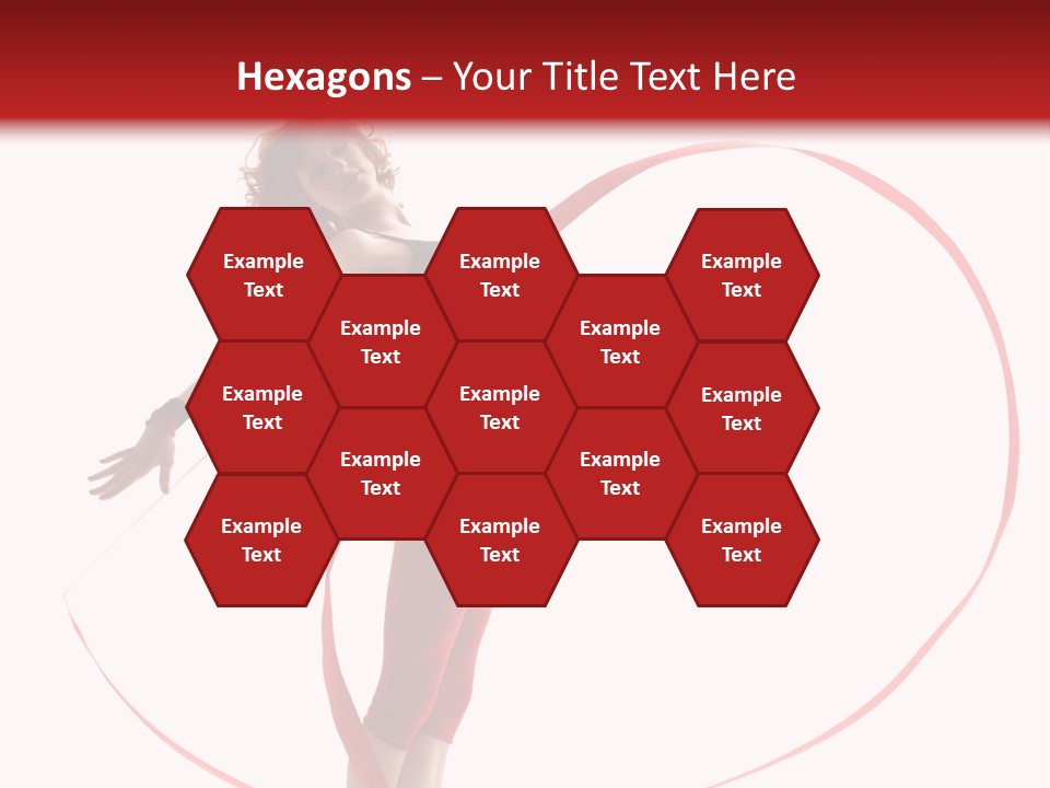 Beautiful Exercise Gymnast PowerPoint Template