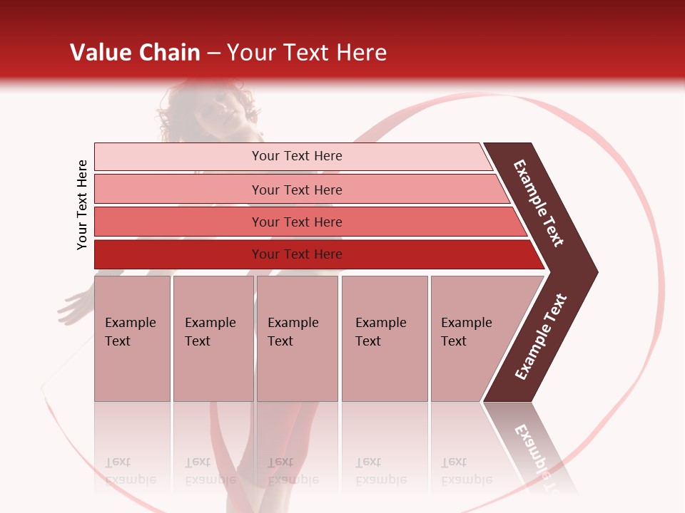 Beautiful Exercise Gymnast PowerPoint Template