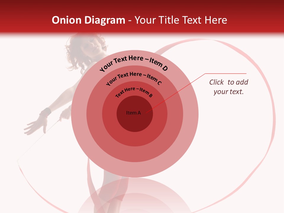 Beautiful Exercise Gymnast PowerPoint Template