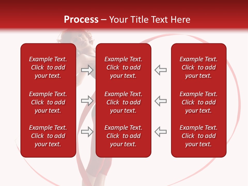 Beautiful Exercise Gymnast PowerPoint Template