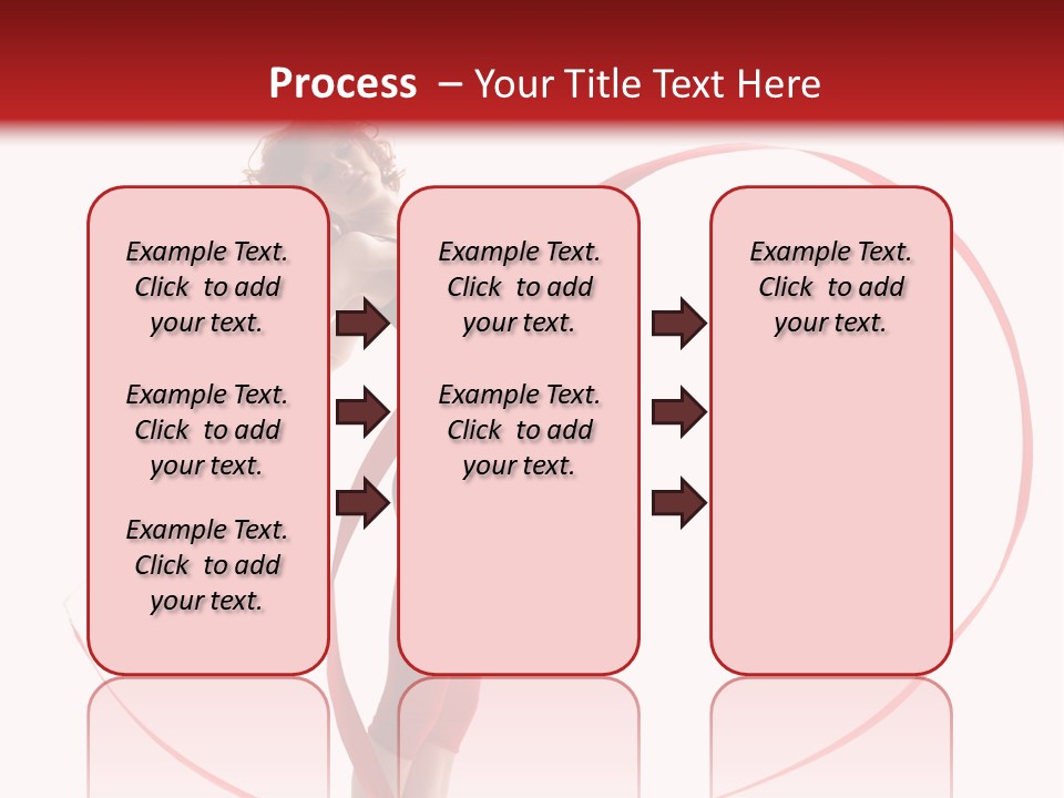 Beautiful Exercise Gymnast PowerPoint Template