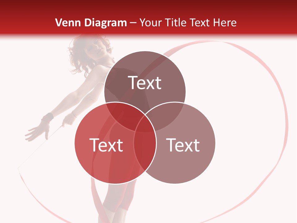 Beautiful Exercise Gymnast PowerPoint Template