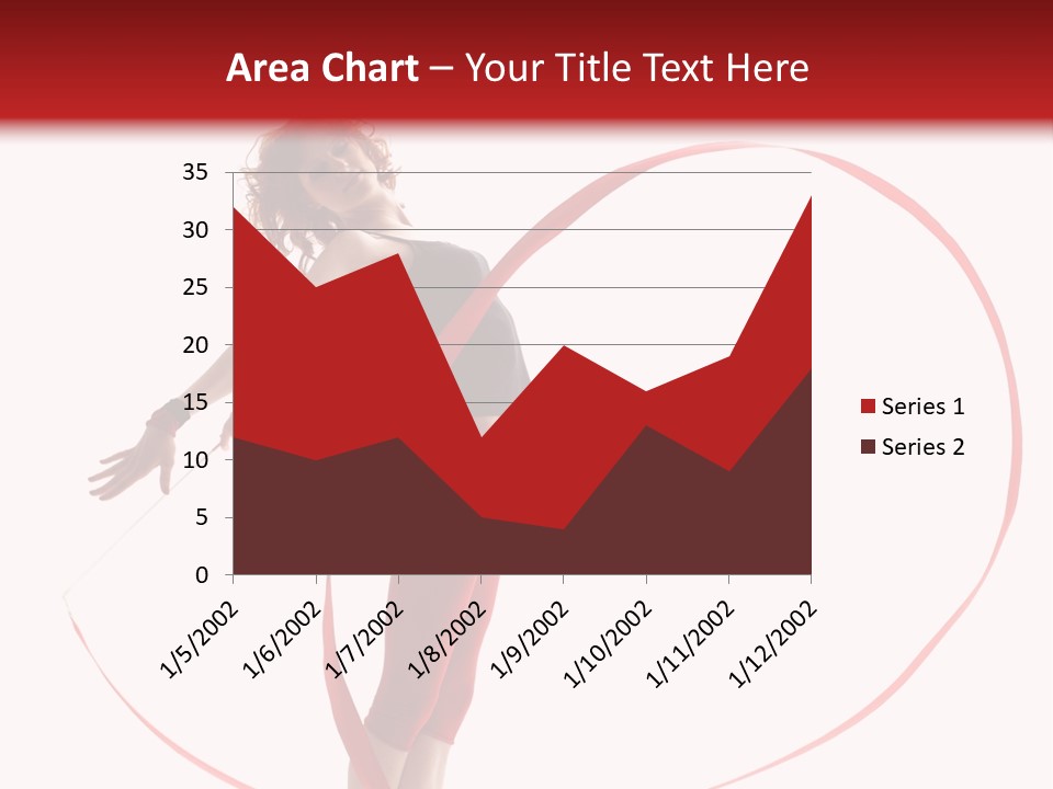 Beautiful Exercise Gymnast PowerPoint Template