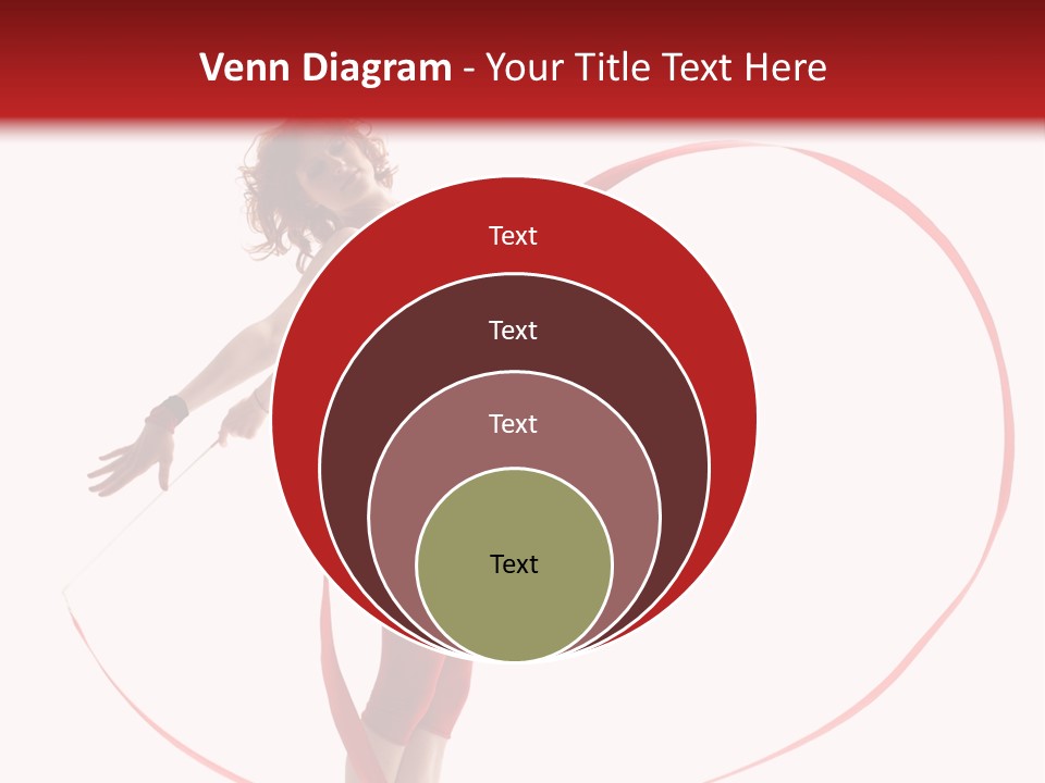 Beautiful Exercise Gymnast PowerPoint Template