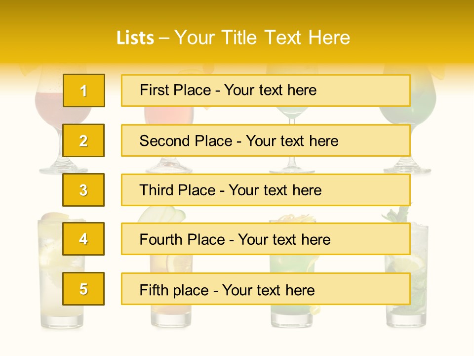 Sweet Water Tropical PowerPoint Template