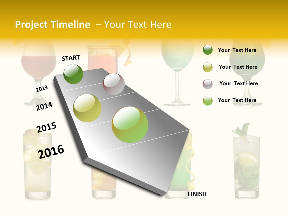 Sweet Water Tropical PowerPoint Template