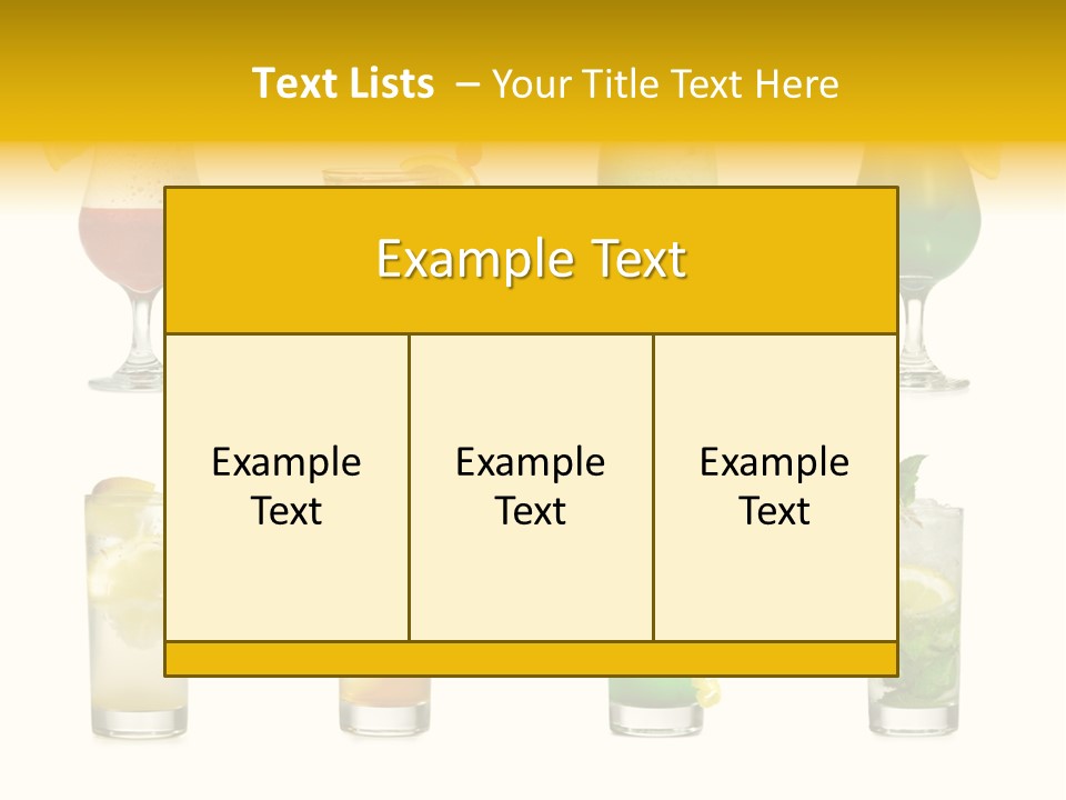 Sweet Water Tropical PowerPoint Template