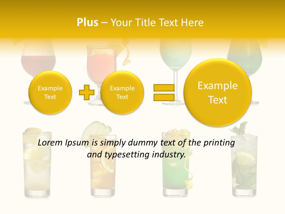 Sweet Water Tropical PowerPoint Template