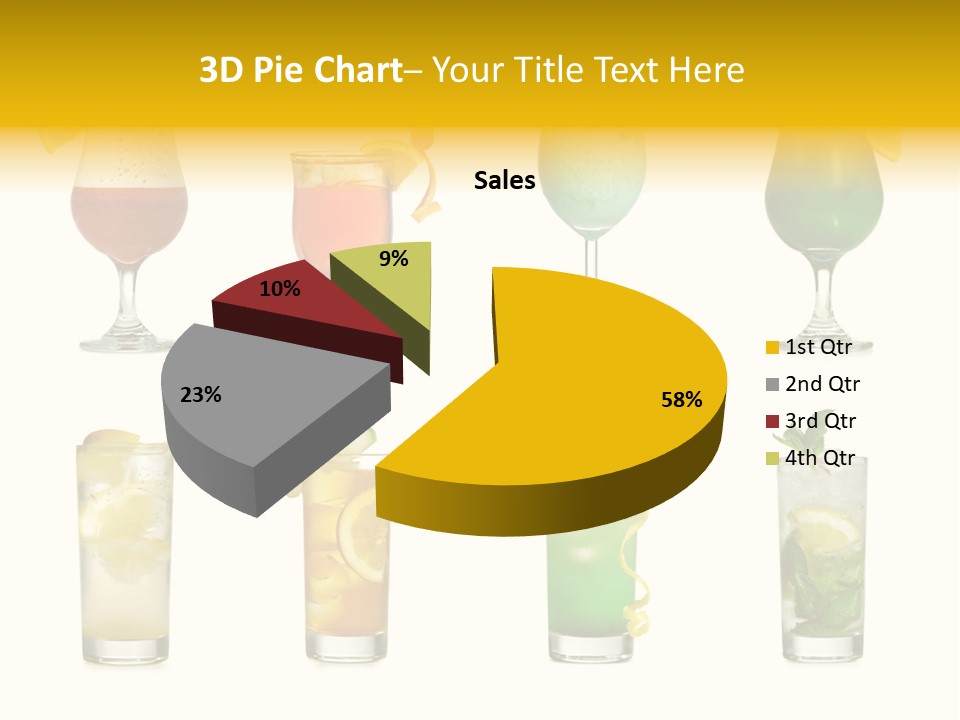 Sweet Water Tropical PowerPoint Template