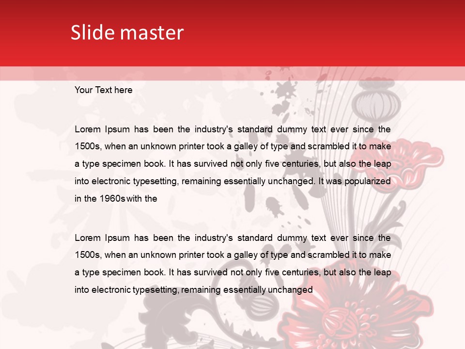 Success Concept Cutthroat PowerPoint Template