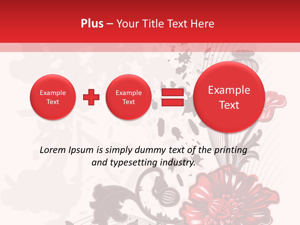 Success Concept Cutthroat PowerPoint Template