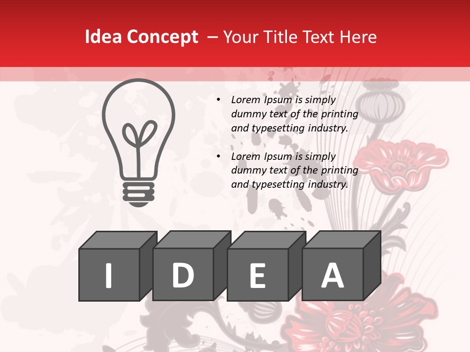 Success Concept Cutthroat PowerPoint Template