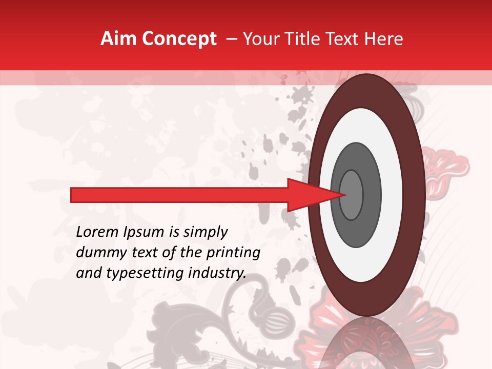 Success Concept Cutthroat PowerPoint Template