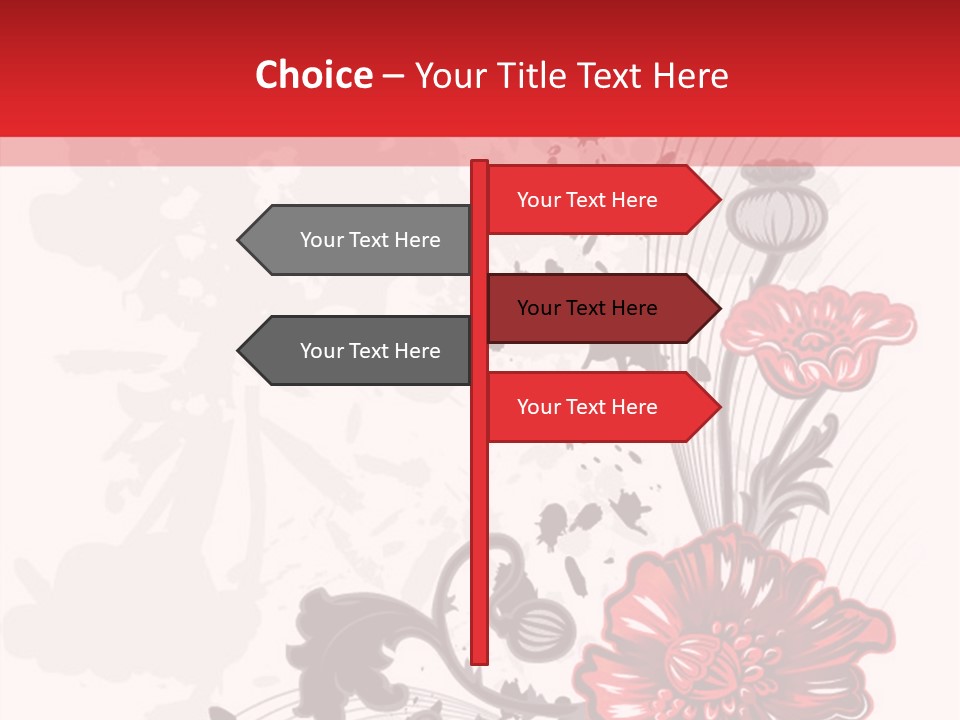 Success Concept Cutthroat PowerPoint Template