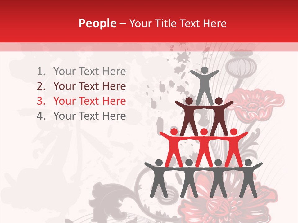 Success Concept Cutthroat PowerPoint Template