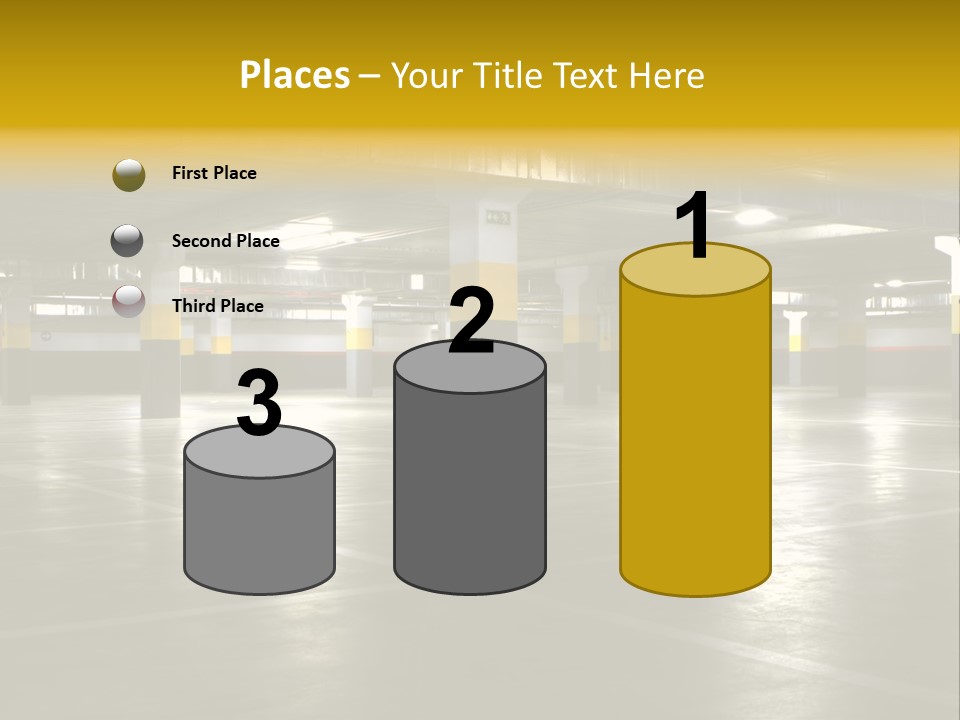 Yellow Empty Hdr PowerPoint Template