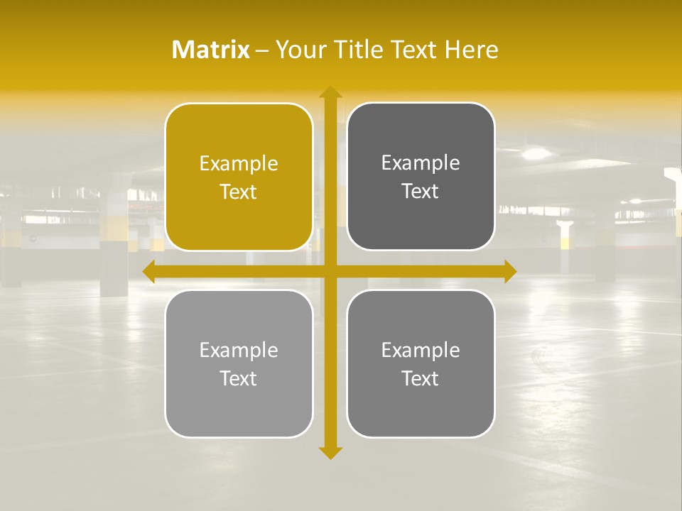 Yellow Empty Hdr PowerPoint Template