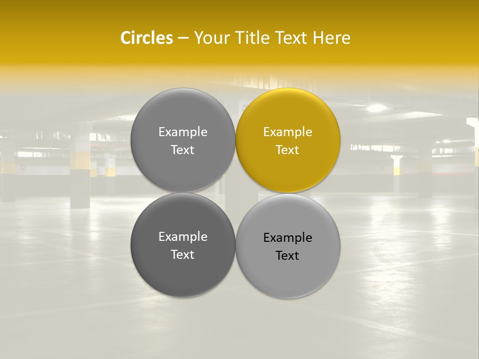 Yellow Empty Hdr PowerPoint Template