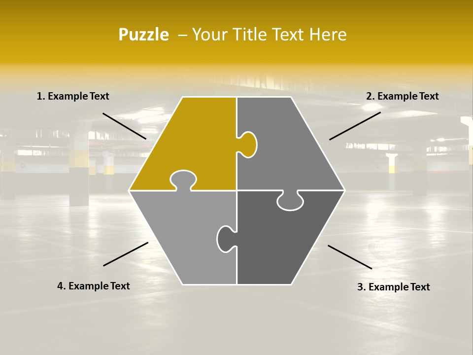 Yellow Empty Hdr PowerPoint Template