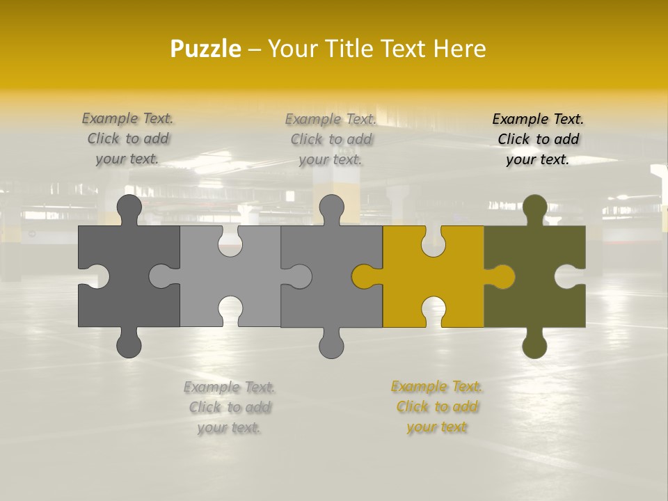 Yellow Empty Hdr PowerPoint Template
