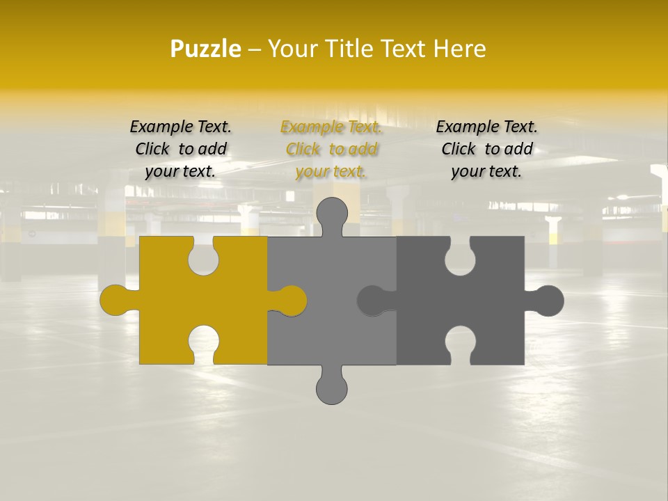 Yellow Empty Hdr PowerPoint Template