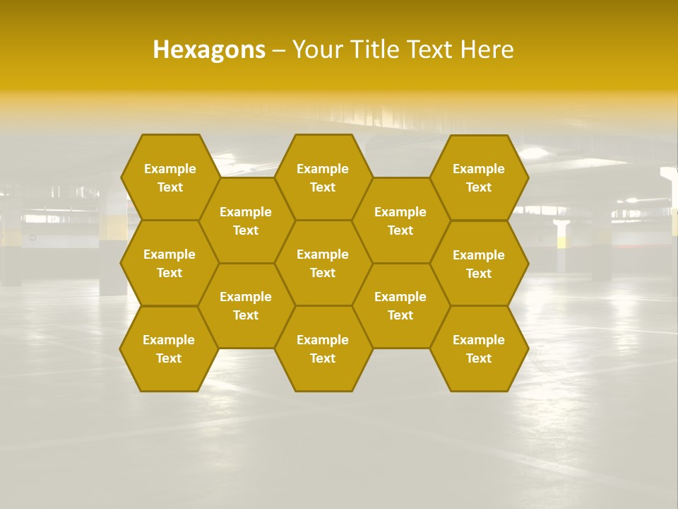 Yellow Empty Hdr PowerPoint Template