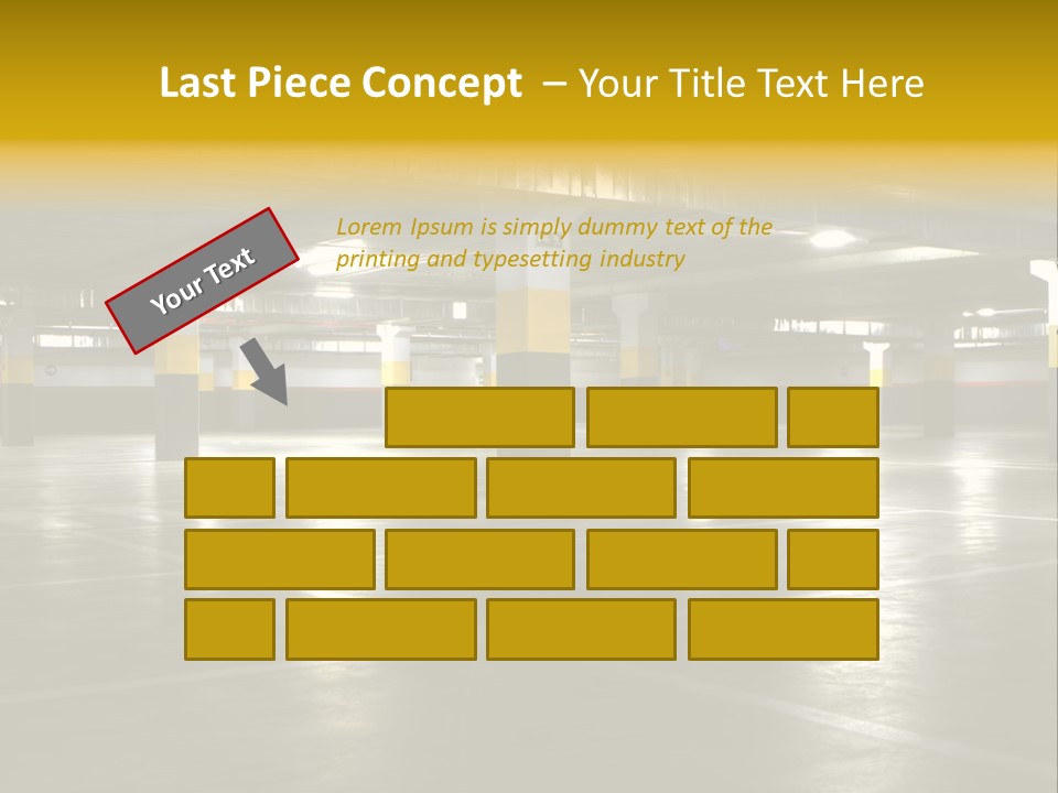Yellow Empty Hdr PowerPoint Template