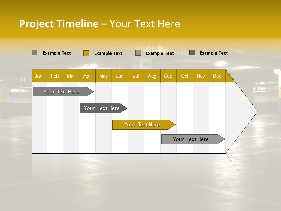 Yellow Empty Hdr PowerPoint Template