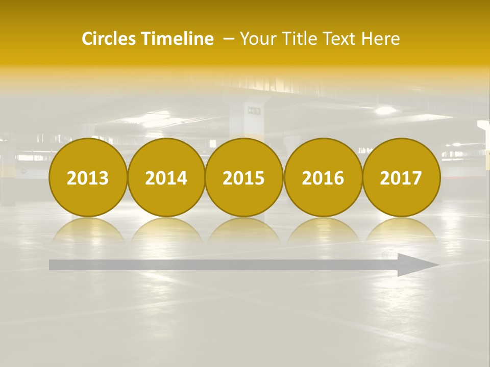 Yellow Empty Hdr PowerPoint Template