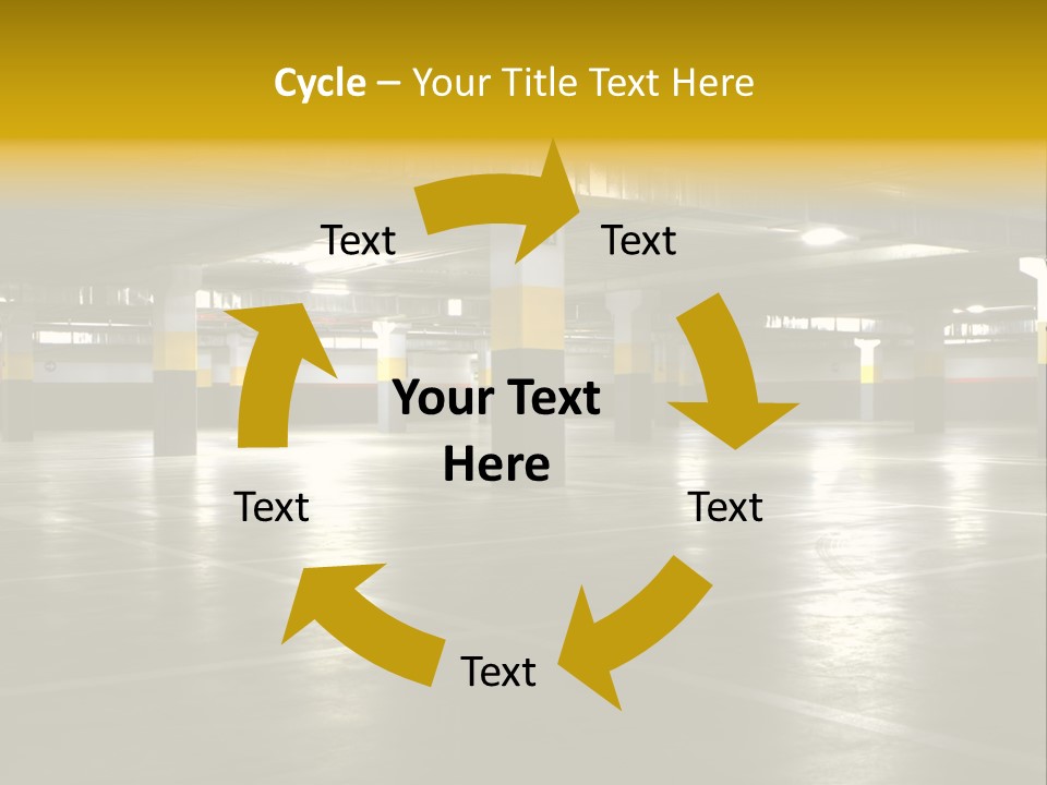 Yellow Empty Hdr PowerPoint Template