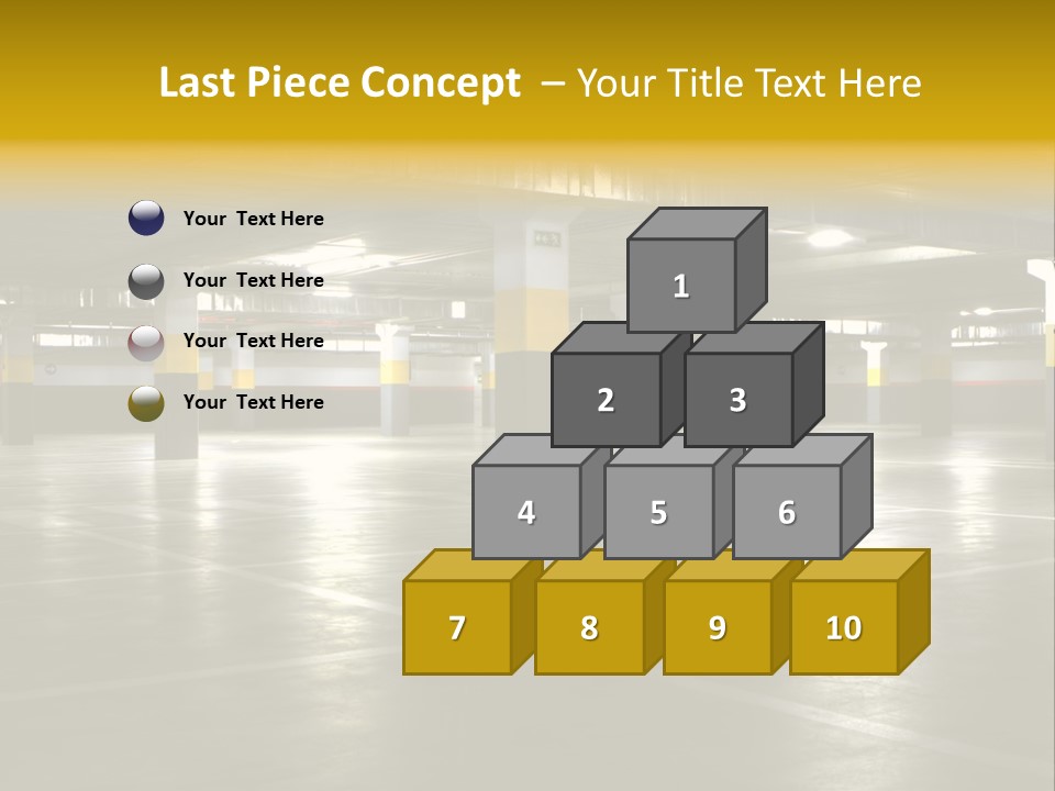 Yellow Empty Hdr PowerPoint Template