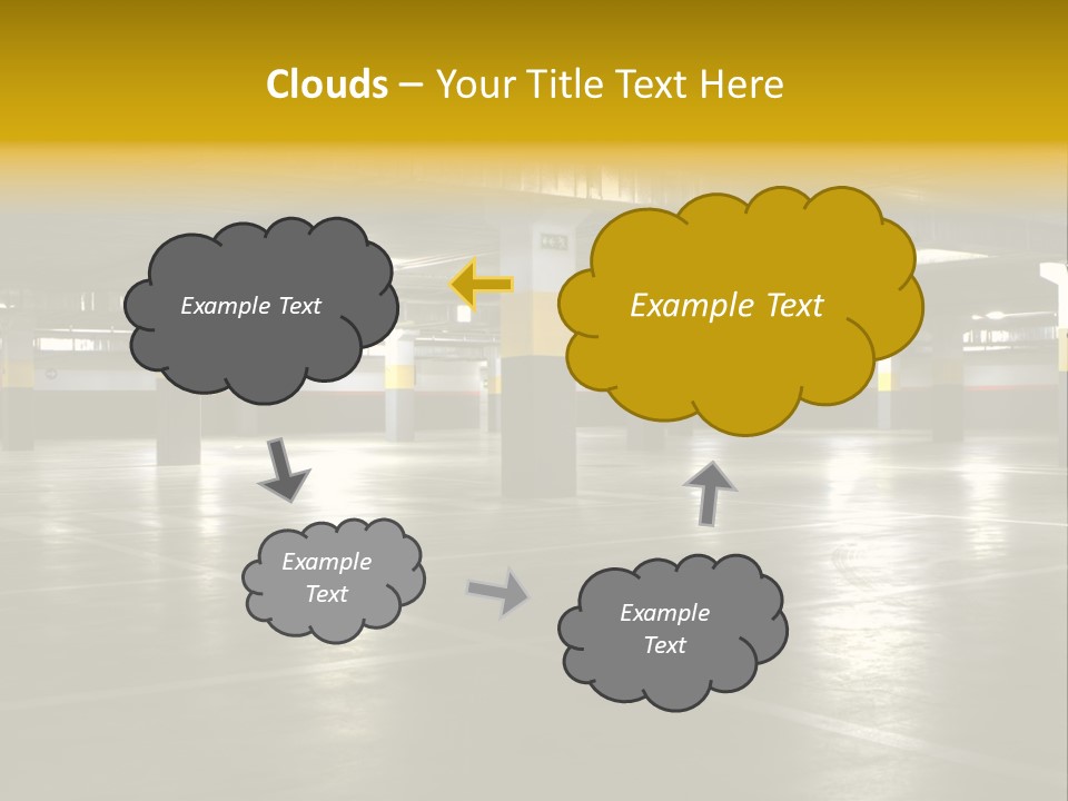 Yellow Empty Hdr PowerPoint Template