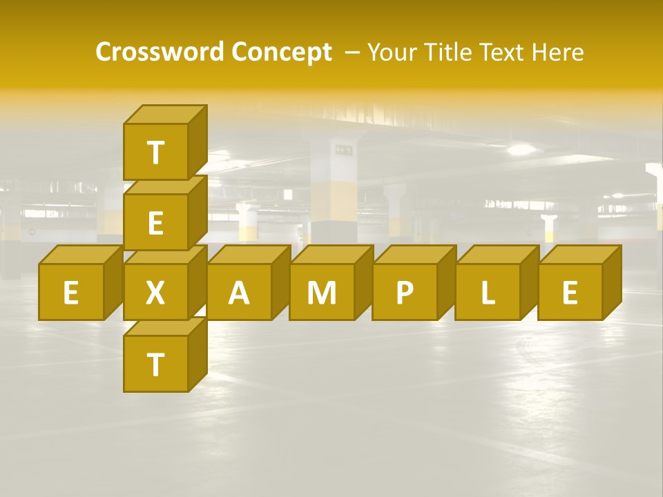 Yellow Empty Hdr PowerPoint Template