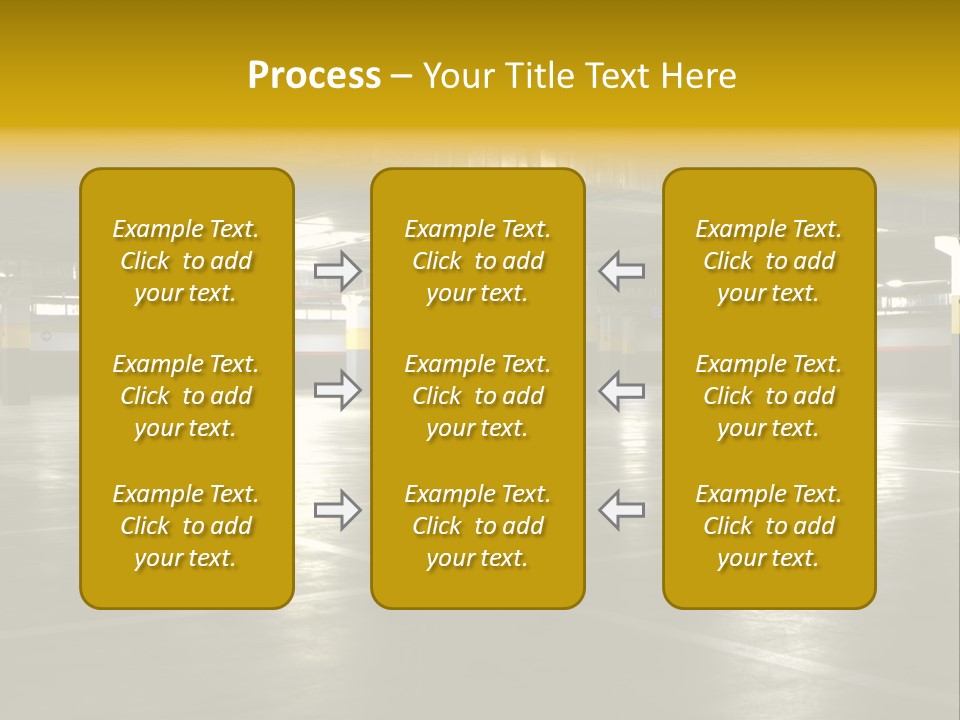 Yellow Empty Hdr PowerPoint Template