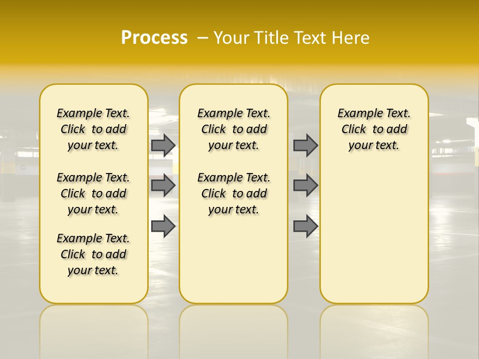 Yellow Empty Hdr PowerPoint Template